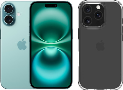 Apple iPhone 16 512GB Groen + BlueBuilt Protective Back Cover Transparant is nooit meer leverbaar