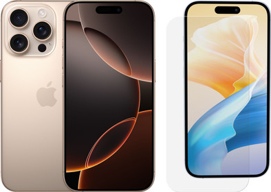 Apple iPhone 16 Pro 128GB Desert Titanium + BlueBuilt Screen Protector Glass is no longer available