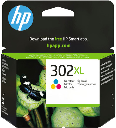 HP 302XL Cartridge Kleur is nooit meer leverbaar