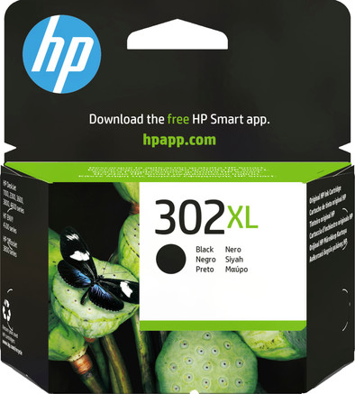 HP 302XL Cartridge Zwart is nooit meer leverbaar