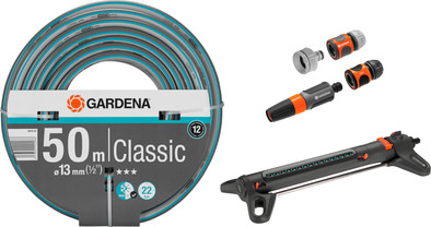 Gardena Classic 1&#x2F;2 50 Meter Medium Sproeierpakket is nooit meer leverbaar