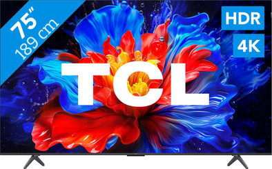 TCL 75" QLED P81K 4K (2025) is nooit meer leverbaar