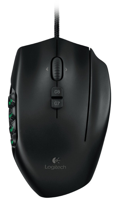 Logitech G600 MMO Gaming Mouse Zwart is nooit meer leverbaar