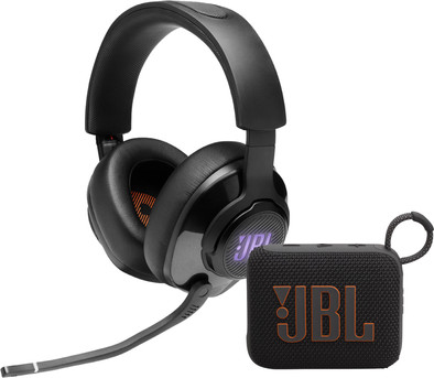 JBL Quantum 400 Zwart + JBL Go 4 Zwart is nooit meer leverbaar