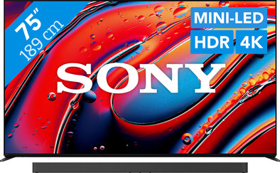 Sony 75 inches Bravia 9 4K QLED XR Mini-LED (2024) + Sony Bravia Theatre Bar 9 Black is no longer available