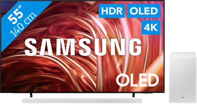 Samsung OLED 4K 55S85D (2024) + Samsung HW-S701D Wit (2024) is nooit meer leverbaar