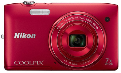 Nikon Coolpix S3500 Red is nooit meer leverbaar