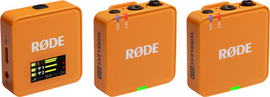 Rode Wireless GO Gen 3 Oranje is nooit meer leverbaar