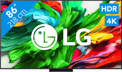 LG 86" QNED86 EVO 4K (2025) is nooit meer leverbaar