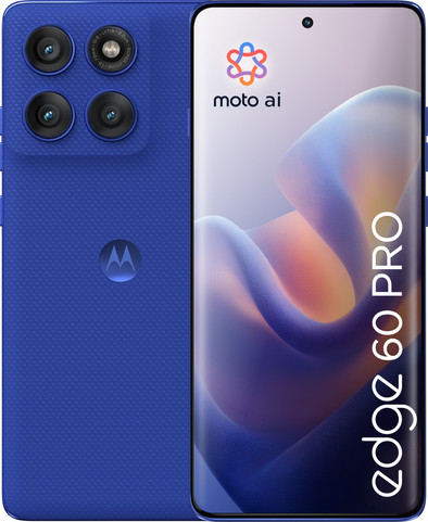 [H18] Motorola edge 60 pro グローバル版 512GB Motorola Edge 60 Pro 512GB Blue 5G | Coolblue | Mobile phones