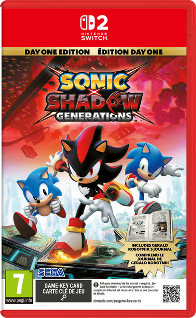 Sonic x Shadow Generations Nintendo Switch 2 is nooit meer leverbaar
