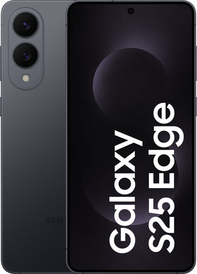 Samsung Galaxy S25 Edge 512GB Zwart 5G is nooit meer leverbaar
