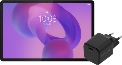 Lenovo Idea Tab Pro 12,7 inch 256GB Wifi Grijs Mat Scherm + BlueBuilt Oplader is nooit meer leverbaar
