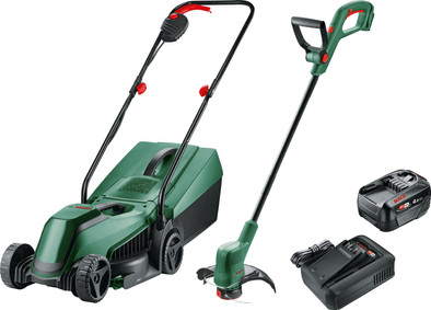 Bosch EasyMower 18V-32-200 + Bosch EasyGrassCut 18 + Bosch Starter Set 18V 4.0Ah is no longer available