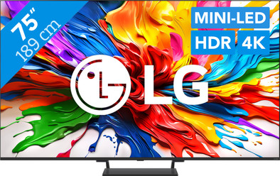 LG 75" QNED93 EVO 4K (2025) is nooit meer leverbaar