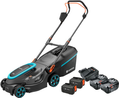 Gardena PowerMax 37/36V P4A 4,0 Ah Accu (4x) Starterspakket is nooit meer leverbaar