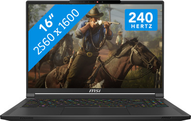 MSI Stealth 16 AI OLED A2HWGG-054NL is nooit meer leverbaar
