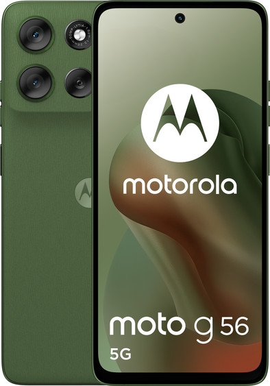 Motorola Moto G56 256GB Groen 5G is nooit meer leverbaar