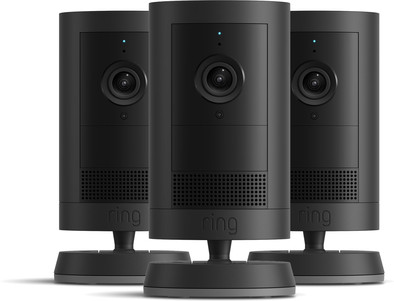 Ring Outdoor Cam Plus Battery Zwart 3-Pack is nooit meer leverbaar
