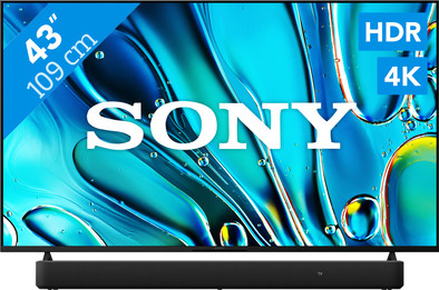 Sony Bravia 3 43" 4K Led (2025) + Sony HT-S2000 Zwart is nooit meer leverbaar