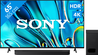 Sony Bravia 3 65" 4K Led (2025) + Sony Bravia Theatre Bar 6 Zwart is nooit meer leverbaar