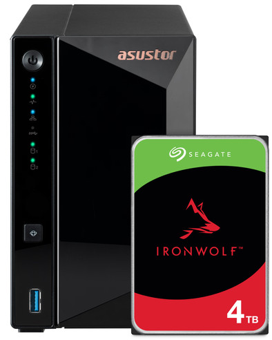 ASUSTOR AS3302T v2 + Seagate Ironwolf 4TB is nooit meer leverbaar