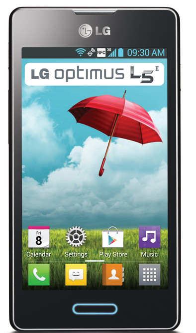 LG Optimus L5 II Prepaid Hi Titanium Zilver is nooit meer leverbaar