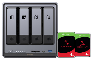 UGREEN NASync DXP4800 + Seagate Ironwolf 4TB Duo Pack is nooit meer leverbaar