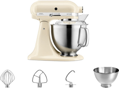 KitchenAid 5KSM185PSEAC Amandelwit is nooit meer leverbaar