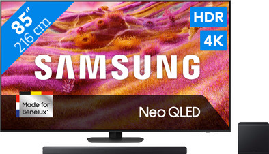 Samsung 85 inches Neo QLED QN90F 4K (2025) + Samsung HW-QS700F (2025) is no longer available