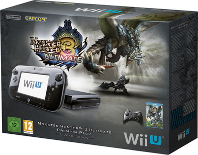 Nintendo Wii U Monster Hunter 3 Ultimate Premium Pack is nooit meer leverbaar
