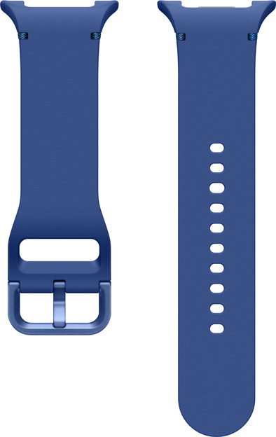Samsung Galaxy Watch 8 Series Siliconen Sport Bandje Blauw S/M is nooit meer leverbaar