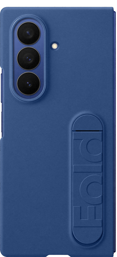 Samsung Galaxy Z Fold 7 Siliconen Back Cover Blauw is nooit meer leverbaar