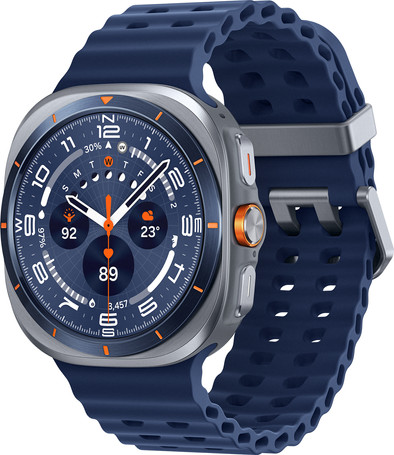 Samsung Galaxy Watch Ultra (2025) 4G Titanium Blauw 47mm is nooit meer leverbaar