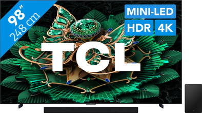 TCL 98" QD Mini-led C71K 4K (2025) + TCL Q75H is nooit meer leverbaar