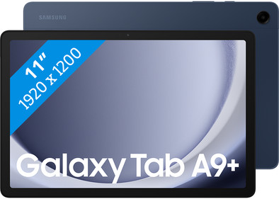 Samsung Galaxy Tab A9 Plus 11 inch 128GB Wifi + 5G Blauw is nooit meer leverbaar