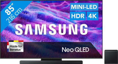 Samsung 85 inches Neo QLED QN80F 4K (2025) + Samsung HW-QS700F (2025) is no longer available