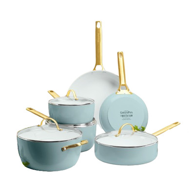 GreenPan Padova Reserve Cookware Set 10-piece Sky Blue is no longer available