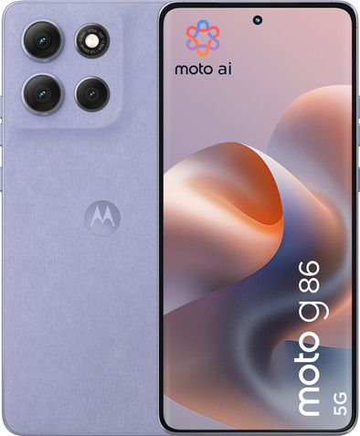Motorola Moto G86 256GB Paars 5G is nooit meer leverbaar