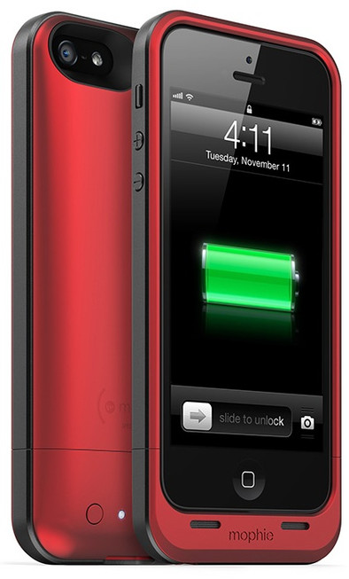 mophie Juice Pack Air Apple iPhone 5 / 5S Rood is nooit meer leverbaar