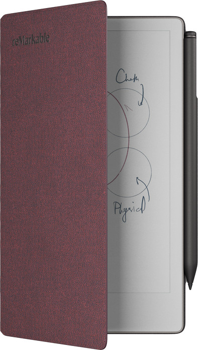 reMarkable Paper Pro Move Mosaic Weave Book Folio Rood is nooit meer leverbaar