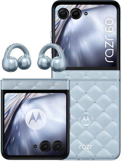 Motorola Razr 60 256GB Swarovski 5G + Moto Buds Loop is nooit meer leverbaar