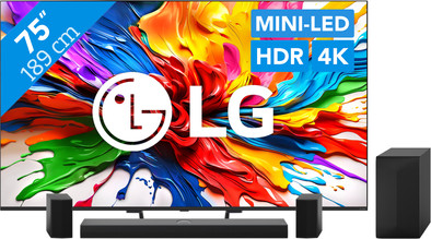 LG 75 inches QNED93 evo 4K (2025) + LG DS70TR is no longer available