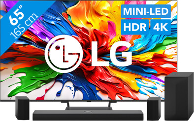 LG 65 inches QNED93 evo 4K (2025) + LG DS70TR is no longer available