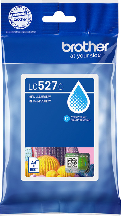 Brother LC-527 Cartridge Cyaan is nooit meer leverbaar