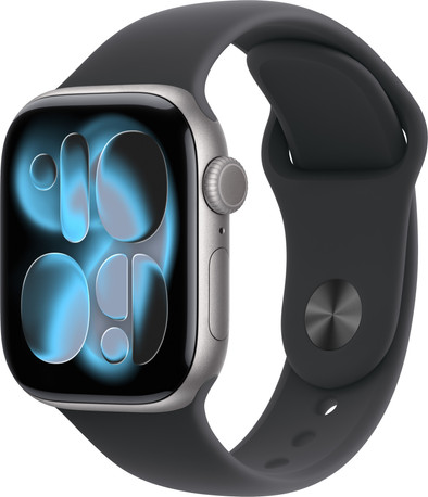 Apple Watch Series 11 Cellular 42mm  Grijs Sportband S/M is nooit meer leverbaar