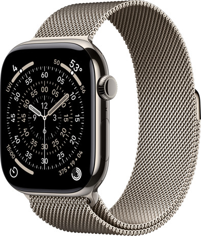 Apple Watch Series 11 5G 46mm Titanium Natural Milanese Loop S/M is no longer available