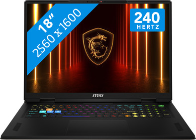 MSI Vector 18 HX AI A2XWIG-638NL is no longer available