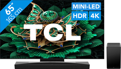 TCL 65" QD Mini-led C71K 4K (2025) + TCL Q75H is nooit meer leverbaar
