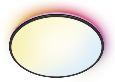 WiZ Plafondlamp Rune - Gekleurd en wit licht - zwart is nooit meer leverbaar
